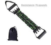 PLCPDM 1. Bandes De Résistance Tri-Grip en Latex Naturel De 75 avec De Rangement pour La Gymnastique À Domicile Et L'entraînement Complet du Corps Groupe De Résistance De Rééducation Pilates