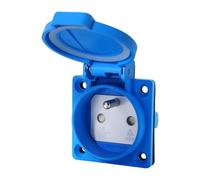 PLCPDM 2. Prise De Connecteur d'alimentation Robuste Prise Industrielle À 2 Broches pour Panneaux Électriques Intégrés Prise De Sécurité Industrielle