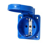 PLCPDM 2. Prise De Connecteur d'alimentation Robuste Prise Industrielle À 2 Broches pour Panneaux Électriques Intégrés Prise De Sécurité Industrielle