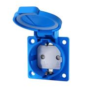 PLCPDM 2. Prise De Connecteur d'alimentation Robuste Prise Industrielle À 2 Broches pour Panneaux Électriques Intégrés Prise De Sécurité Industrielle