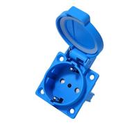 PLCPDM 2. Prise De Connecteur d'alimentation Robuste Prise Industrielle À 2 Broches pour Panneaux Électriques Intégrés Prise De Sécurité Industrielle