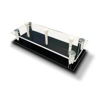 PLCPDM 3. De Sport en Acrylique sans Assemblage Cube Transparent avec Base en Bois pour L'affichage Et Le Stockage des Collectionneurs De Golf en Acrylique Haute Résistance