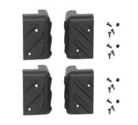PLCPDM 4 pièces de Haut-Parleur en Plastique à Angle Droit Arrondi Protecteur remplacements amplificateur de Guitare armoires de scène Accessoires Haut-Parleur Corner Defender