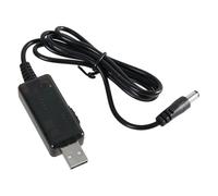 PLCPDM Adaptateur Câble d'alimentation USB DC5V 9V 12V 8 Prises Câble Chargement Connecteur Cordon d'alimentation Affichage LED Tension Réglable