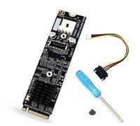 PLCPDM Adaptateur NVME Type E/C 20G sans Outil Rapide De 20Gbps pour Les Professionnels De L'informatique Et Le Stockage Externe Adaptateur NVMe Rapide pour PC