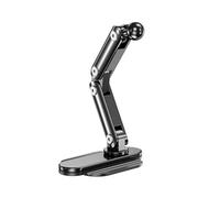 PLCPDM Adhésive en Aluminium pour de Voiture, avec rotule rotative de 17mm, pour téléphone et Tablette, Supports magnétiques, de téléphone réglable Multi-scènes