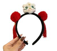 PLCPDM Bandeau serpent brodé unique pour fête traditionnelle chinoise du printemps festival serpent pour diverses occasions bandeau de Nouvel An chinois