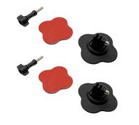 PLCPDM Base Adhésive pour Caméra De Sport Robuste Environnements Extrêmes Ruban Construction Résistant Intempéries Installation Sécurisée Kit Universel Caméra d'action