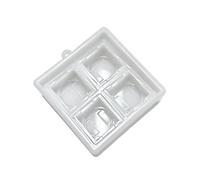 PLCPDM Base de testeur de commutateur à clé à 4, Light White