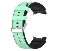 PLCPDM Bracelet en silicone résistant à l'eau, durable, compatible avec montre intelligente 6/5/4, bracelet tendance anti-rayures, Large