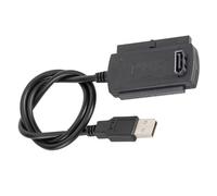 PLCPDM Câble adaptateur électronique intégré vers USB mâle pour disque dur externe Station d'accueil pour transfert de données informatique/vers câble adaptateur USB