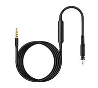PLCPDM Câble de rechange pour casque de jeu SRH440A SRH840A - Fil tressé de 3,5 mm avec interrupteur de sourdine en ligne
