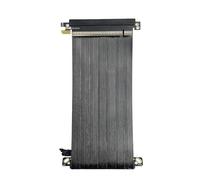 PLCPDM Câble D'écoute PCIe5.0 X16 À Hautement À Vitesse pour Boîtier ITX avec Double Inverse Et Faible Impédance 0 9 Mm D'épaisseur