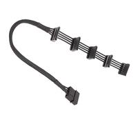 PLCPDM Câble D'extension 'Alimentation 15 Broches Mâle À 5 Ports Grand Adaptateur De Câble Femelle À 4 Broches pour Disque Dur Adaptateur Matériel Séparateur 'Alimentation 'Ordinateur
