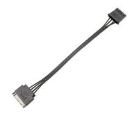 PLCPDM Câble D'extension d'alimentation 15pin Mâle À 2/1 Big 4pin Adaptateur Féminin pour Les Disques Durs De L'