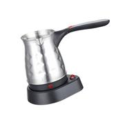 PLCPDM Cafetière électrique Portable en Acier antirouille pour Un Brassage Turc Authentique, Technologies de Chauffage Rapide, arrêt Automatique, Pots Miniatures de Taille compacte