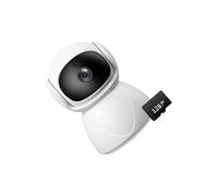 PLCPDM Caméra De Sécurité Intérieure Alimentée par L Angles De Vision À 360 Degrés Détection De Mouvement Stockage dans Le Cloud Caméra De Intelligente ABS Compatible