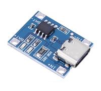 PLCPDM Carte De De Batterie 5V 1A avec Micro-Microphone USB Double LIDS Module INDICATEUR LED Haute EFFICICATION