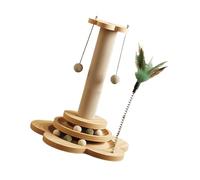 PLCPDM Chaton Chat Grattant Post Charmant Pendentif Amusant Sisal Corde Post-Dents Nettoyage Chatte Jouet pour Mastication pour Les Chats Intérieurs