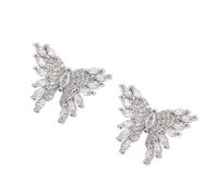 PLCPDM Clip D'écouteur Papillon en Étincelant pour Une Durabilité Freeclip Cuivre Galvanisé Ajustement Universel Facile À Clipser Charme D'écouteur Sécurisé pour Plusieurs Modèles