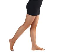 PLCPDM Collants résille Professionnels pour Femmes avec Conception à Bout Ouvert flexibilité de Danse Latine Collants sans Orteils en Transparente Bas de de Danse Latine
