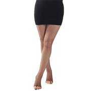 PLCPDM Collants résille Professionnels pour Femmes avec Conception à Bout Ouvert flexibilité de Danse Latine Collants sans Orteils en Transparente Bas de de Danse Latine