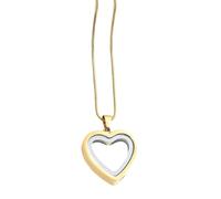 PLCPDM Collier funéraire en forme de cœur avec pendentif en forme de cœur
