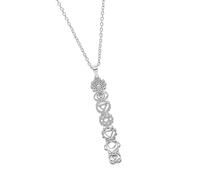 PLCPDM Collier pendentif chakras avec acier inoxydable inspiré | Accessoires de méditation sur le thème du yoga à la mode pour femmes et hommes avec chaîne d ' amulette et connexion