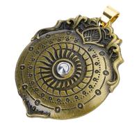 PLCPDM Composant de bijoux Pendentif artistique sur le thème du Tarot Texture en métal Pendentif porte-clés pour colliers et bracelets Projets de fabrication d ' accessoires de bijoux