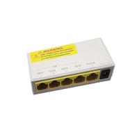 PLCPDM Concentrateurs PoE muraux avec indicateurs LED Plug and Play pour une installation facile dans les bureaux et les écoles Hub PoE mural avec indicateurs LED pour un branchement facile