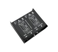 PLCPDM Convertisseur d'impédance portable à 2 canaux pour instrument avec coque en métal et systèmes de filtrage du bruit Boîte d'impédance