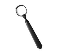 PLCPDM Cravate de direction en cuir moderne, design doux pour un usage professionnel quotidien, respirant et options de couleurs, cravate luxueuse en cuir pour hommes
