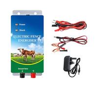 PLCPDM Dispositif de clôture électrique réglable 230 V 2 J pour contrôler les animaux de la ferme comme les chevaux et les poulets