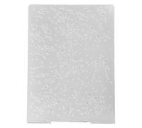 PLCPDM Dossier de gaufrage en Plastique, Flocons de Neige de noël, Gouttes de Pluie, pour Scrapbooking, Fabrication de Cartes d ' Album de Bricolage, dossiers de modèles en Plastique