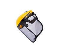 PLCPDM Écran Facial Réglable Pour Le Soudage Et Le Travail Du Bois Chapeau Léger Avec Masque De Sécurité Transparent