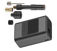 PLCPDM Électrique À Double Vitesse avec Crochet De Lumière De Camping Portable pour Équipement Gonflable Vélos Voyage en Plein Air Gonfleur Portable À Buses Multiples