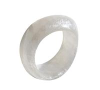 PLCPDM Élégant en Résine De Café Ombré avec des Flux Couleurs sans Couture Accessoire Bijoux Robuste pour des Tenues Élégantes Tous Les Jours Tendance pour Un Usage Quotidien