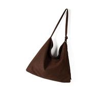 PLCPDM Grand sac à bandoulière motif léopards multi-compartiments, design adapté aux ordinateurs portables, sac de courses, marron