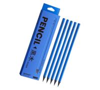 PLCPDM Hexagonaux En Bois Pour D'âge Préscolaire 10 Pièces Écriture Croquis Conception À Poignée Ergonomique D'écriture Pour Les Tout-petits