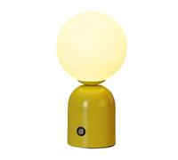 PLCPDM Lampe de chevet à gradation continue, veilleuse à économie d ' énergie en forme de boule, lampe de lecture pour chambre à coucher, décoration de bureau, veilleuse à gradation continue