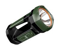PLCPDM Lampe de Poche à Trois Modes USB à manivelle avec éclairage latéral La Batterie numérique indique l ' étanchéité en Cas d ' Urgence Lampe de Poche Marine Haute étanche