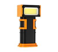 PLCPDM Lampe De Poche Multifonctionnelle avec Modes Rotatifs Lumière LED Imperméable pour Les Urgences D'atelier À L'extérieur Lumière De Secours Extérieure Étanche