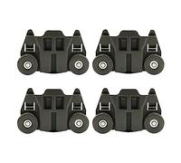 PLCPDM Lot de 4 roues de rechange pour lave-vaisselle KitchenAid W10195417 PS11750057 PS2579553
