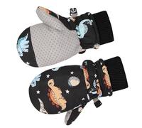 PLCPDM Mitaines de Ski d ' Hiver pour Gants de Ski par Temps Froid Mitaines Chaudes d ' Hiver résistantes à l ' Eau pour Les en Bas âge Gants Respirants de Ski de Patinage