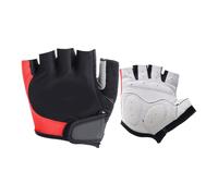 PLCPDM Mitaines Durables pour Hommes Gants en Cuir Laine Demi-Doigt Sports De Plein Air pour Les Amateurs Fitness Gants Vélo Antichocs Paquet 2
