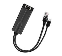 PLCPDM Petit répartiteur USB C 5 V actif vers adaptateur USB entrée 48 V vers sortie 5 V pour caméras de surveillance