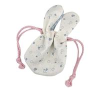 PLCPDM Petit sac à main multifonction doux pour la peau avec cordon de serrage et oreilles d'animaux floraux