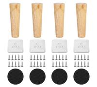 PLCPDM Pieds de meubles en bois durable pour décoration de maison, base d'armoire robuste de rechange pour meubles généraux