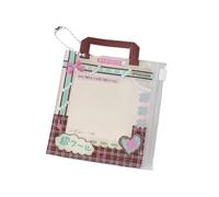 PLCPDM Pochettes de collations réutilisables adaptées et étui à Photos, Organisateur de Rangement pour Porte-Cartes, Parfait pour Les Voyages, organisateurs de Pochettes de Cartes en PVC