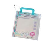 PLCPDM Pochettes de collations réutilisables adaptées et étui à Photos, Organisateur de Rangement pour Porte-Cartes, Parfait pour Les Voyages, organisateurs de Pochettes de Cartes en PVC